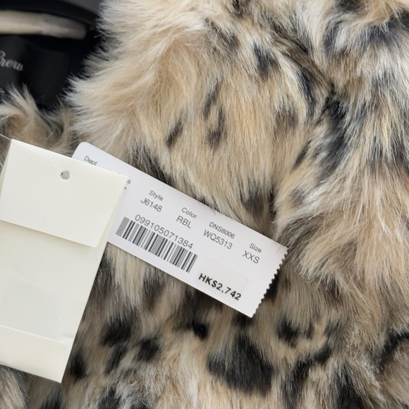 J. Crew Leopard Print Teddy Jacket - Picture 9 of 9